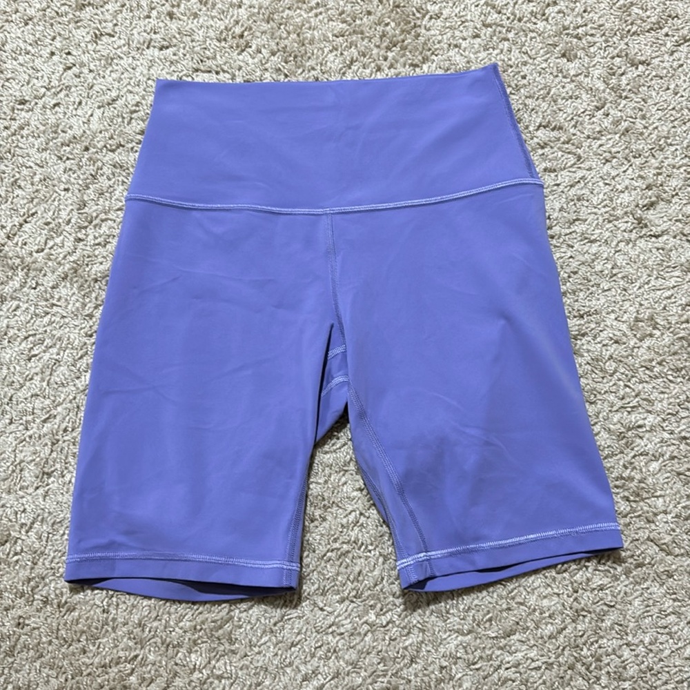 Lululemon Align High Rise 8” Shorts Dark Lavender